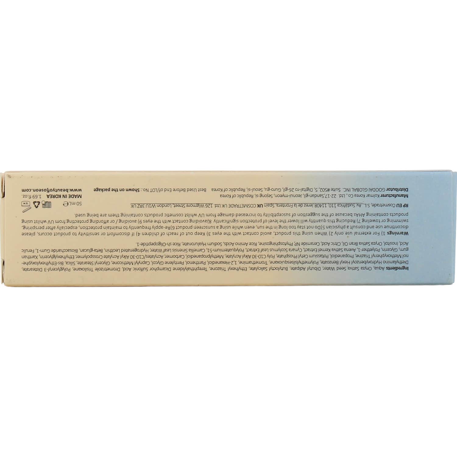Beauty of Joseon Relief Sun Aqua Fresh Rice + B5 Spf50++++ 50ml