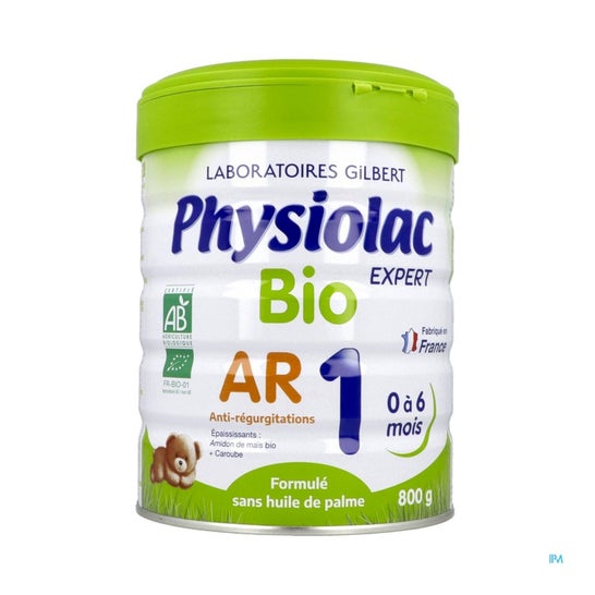 Physiolac Bio Ar 1 De 0 a 6 meses Caja 800 G