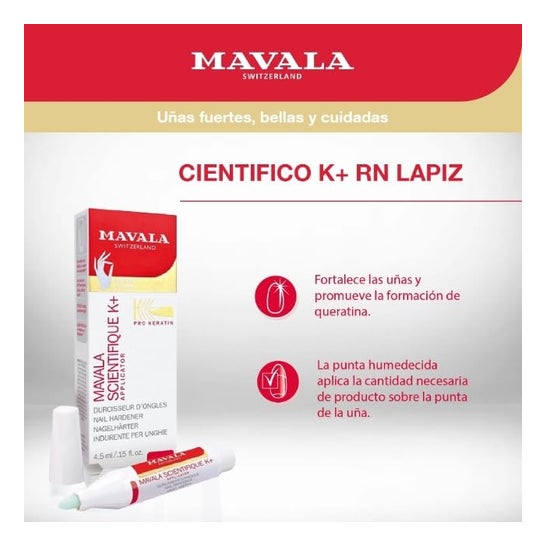 Mavala Scientifique K+ Endurecedor de Uñas en Lápiz 4,5ml