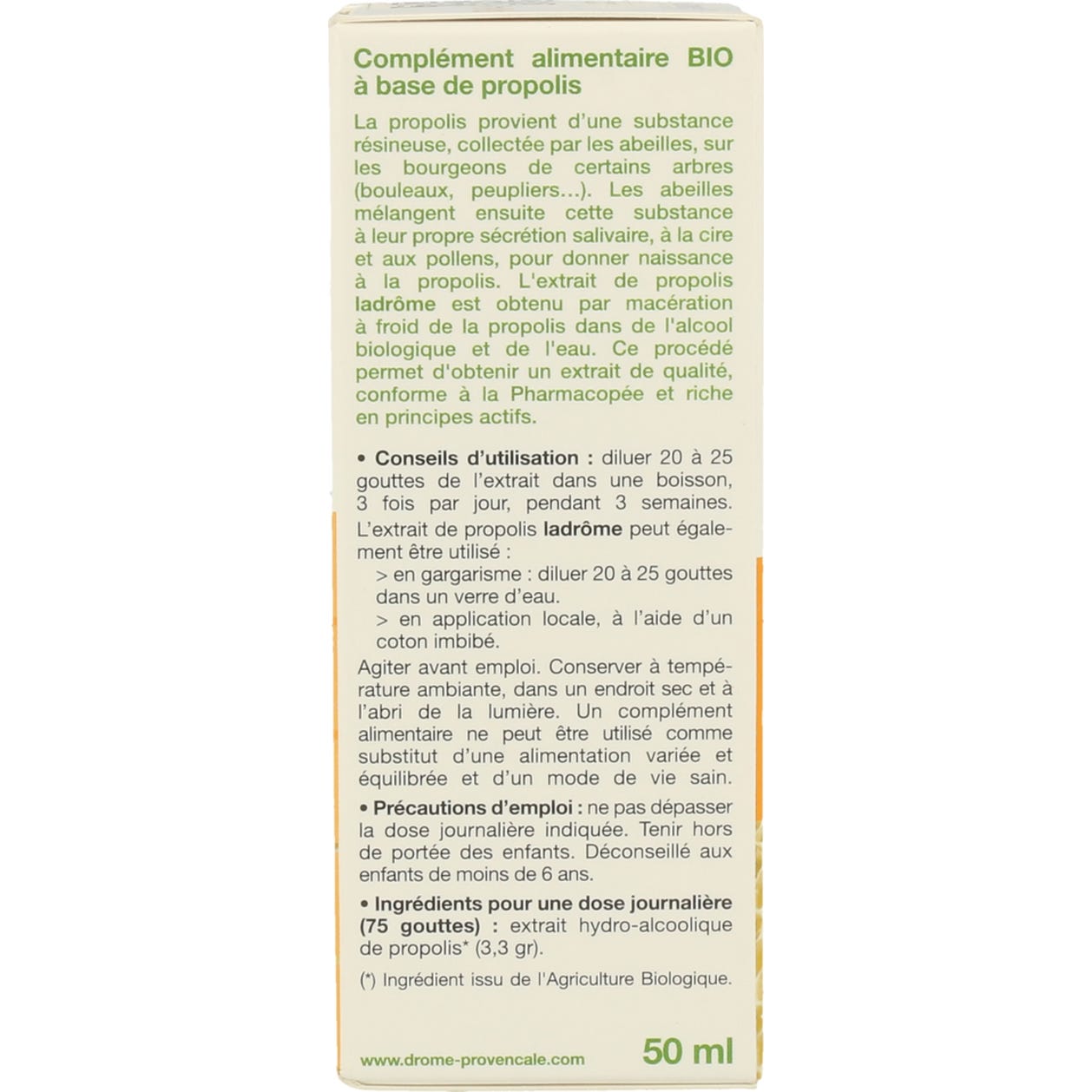 Ladrome Extracto Ecológico De Própolis 50ml