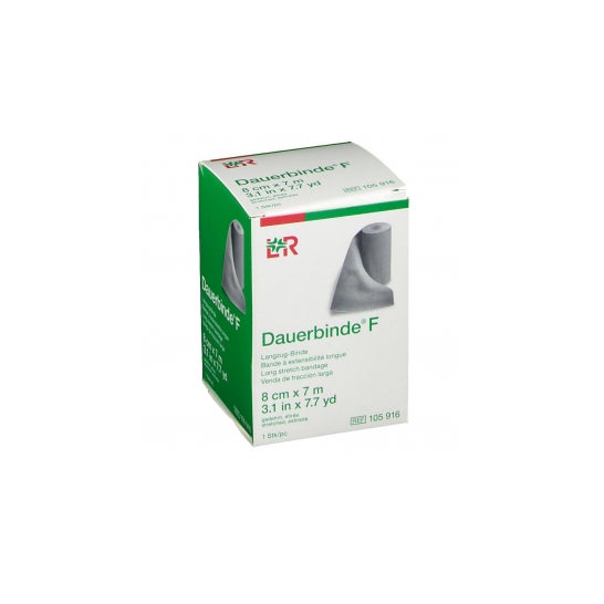 Lohmann & Rauscher Dauerbinde F Benda 8 cm x 7 m 1 uds