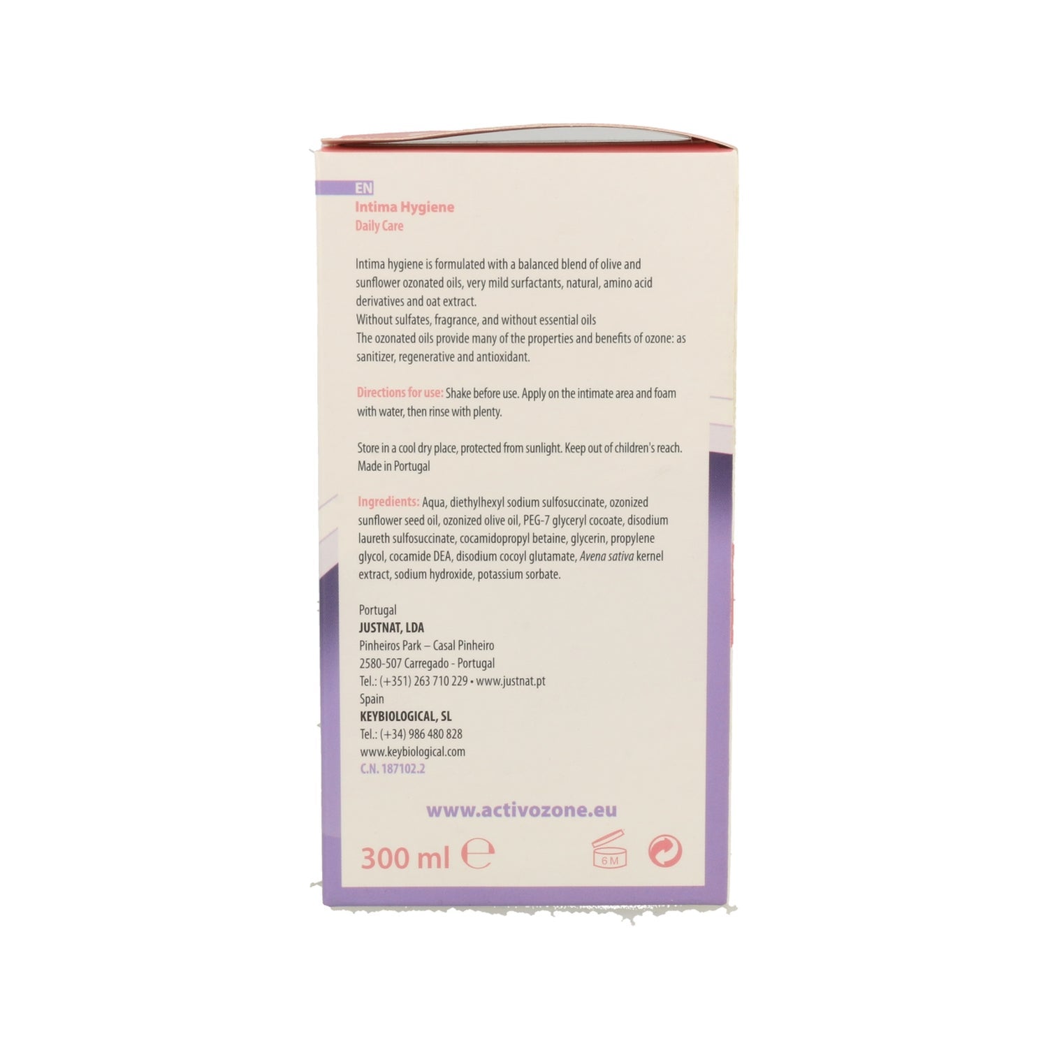 Activozone Ozone Intima Hygiene 300ml