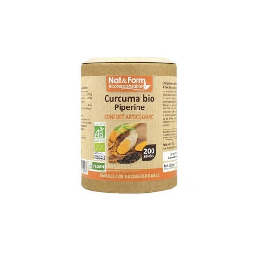 Nat&Form Eco Curcum/Pip Bio Gel200