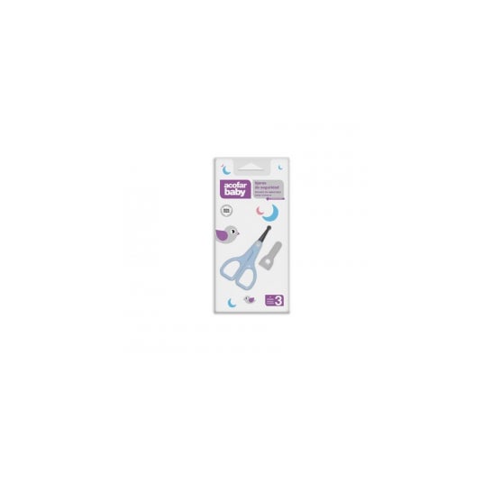 Acofarbaby Tijeras De Seguridad Azul