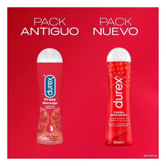 Durex Lubricante Sabor Fresa 50ml