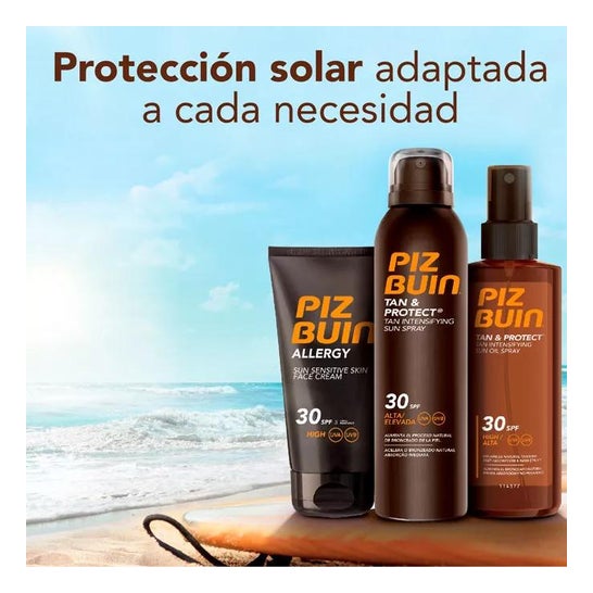 Piz Buin® Tan & Protect Aceite Bronceador en Spray SPF15 150ml