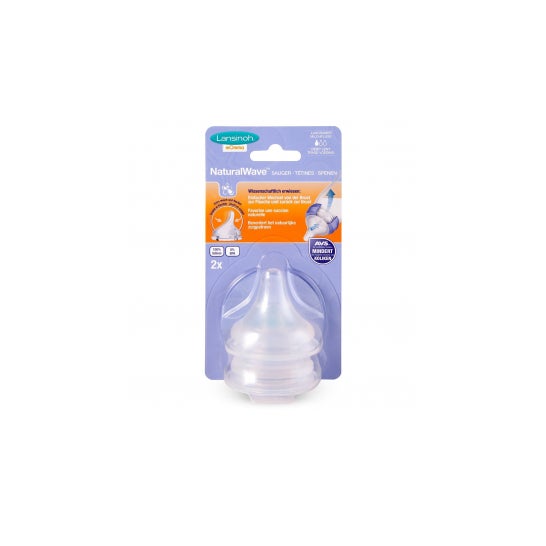 Onda natural de Lansinoh Tetine Lent2