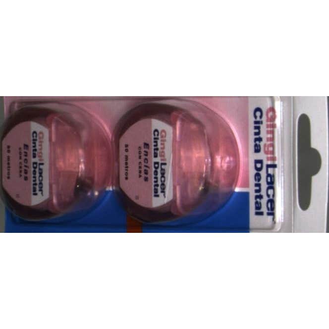 Lacer GingiLacer Cinta Dental Encías con Cera 2x50m
