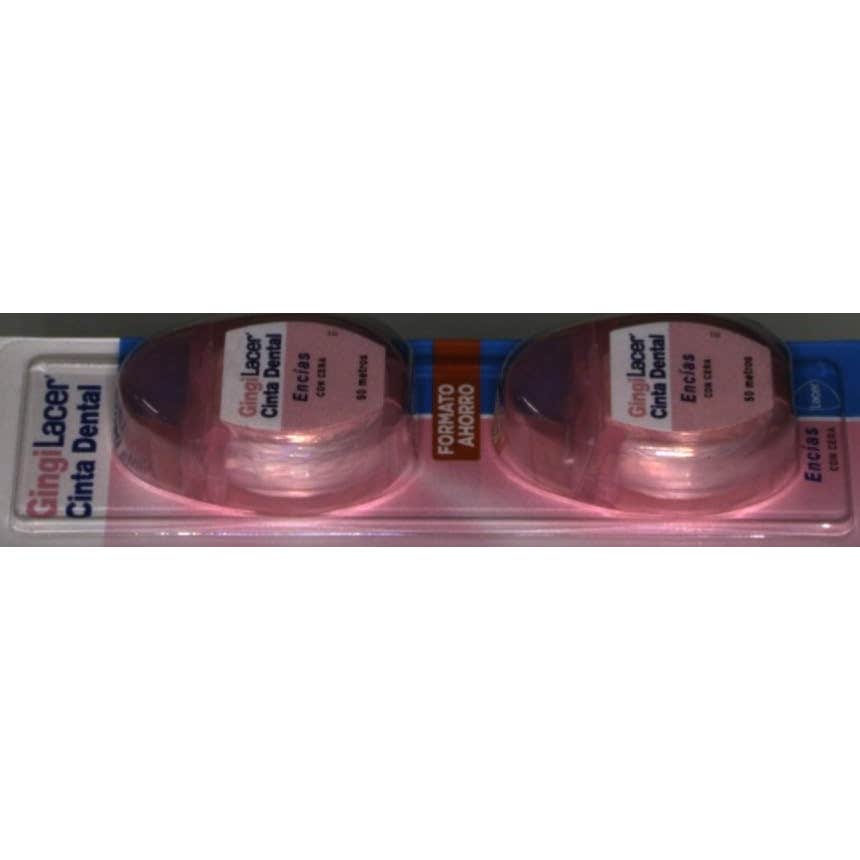 Lacer GingiLacer Cinta Dental Encías con Cera 2x50m