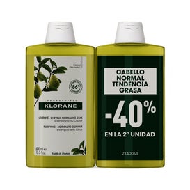 Klorane Champú a la Cidra 2x400ml
