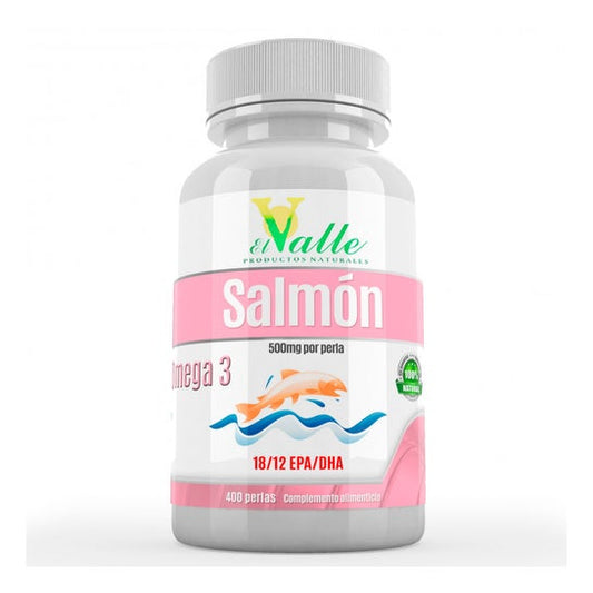 El Valle Aceite de Salmon 400 Perlas
