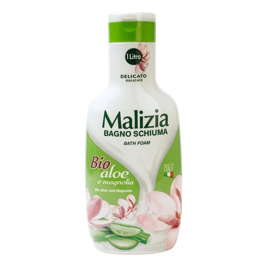 Malizia Bath Foam Bio Aloe Vera & Magnolia 1000ml