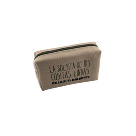 Ikooki "Bolsita Cositas" Estuche Diabetes Beige 1ud