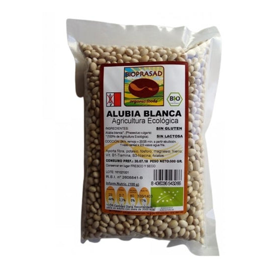 Bioprasad Alubias Blancas Bio Sin gluten 500 g