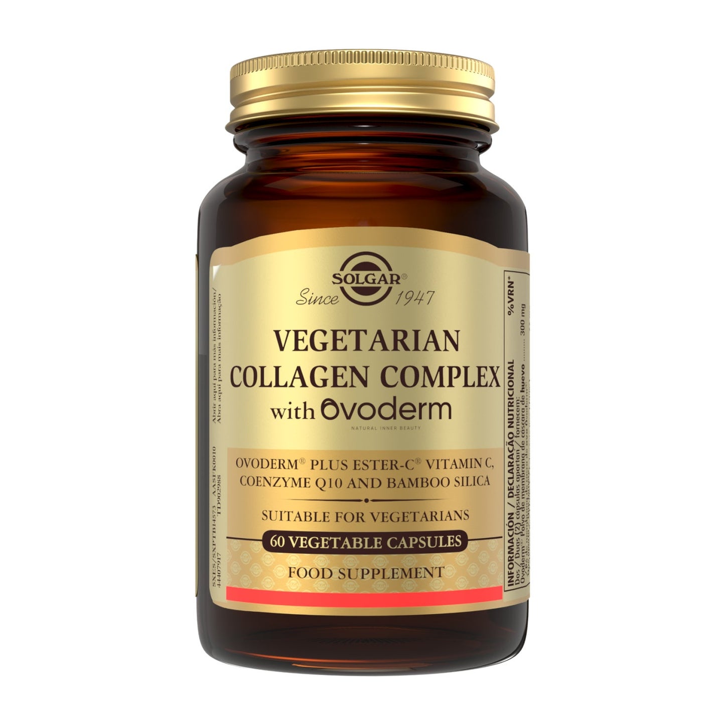 Solgar Colágeno Vegetariano Ovoderm® 60 caps