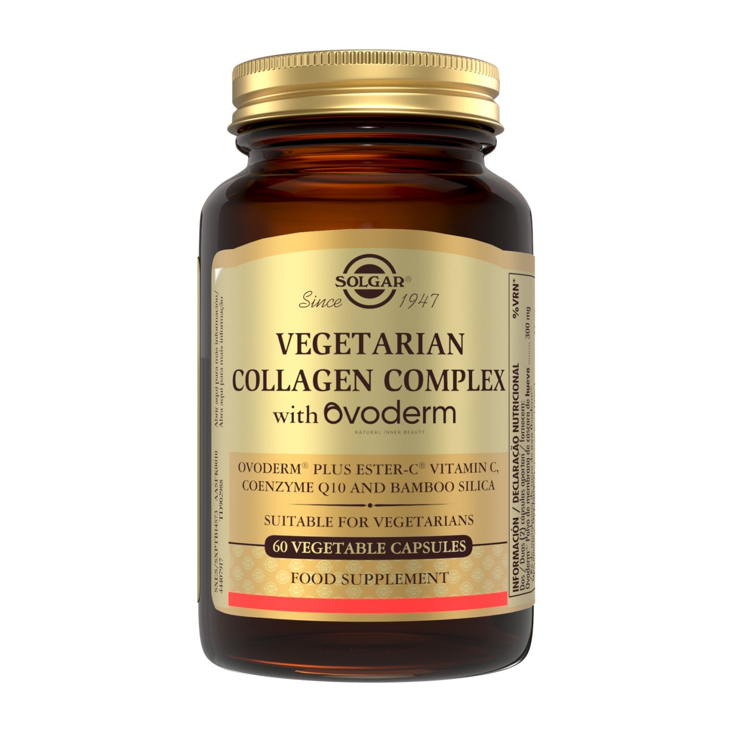Solgar Colágeno Vegetariano Ovoderm® 60 caps