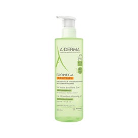 A-Derma Exomega Gel Limpiador Emoliente 2en1 500ml
