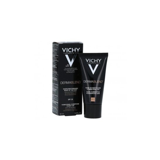 Vichy Dermablend Base de Maquillaje Fluido Corrector 16h 60 Amber 30ml