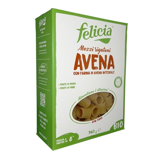 Felicia Mezzi Rigatoni Avena Bio 340g
