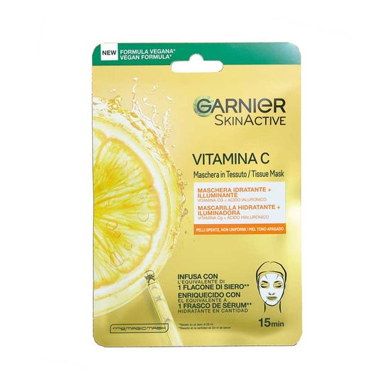 Garnier Skin Active Vitamina C Tissue Mask 1 ud