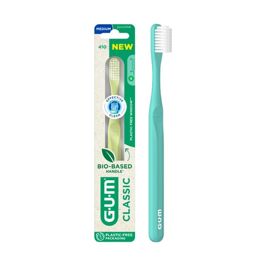 GUM Classic 410 Cepillo de Dientes Medio 1ud
