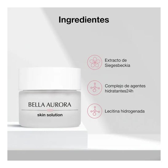 Bella Aurora Skin Solution Hydra Rich Solution Hidratante Intensiva Día Spf15 50 ml