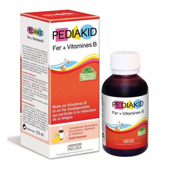 Pediakid Hierro + Vitaminas Jarabe 125ml