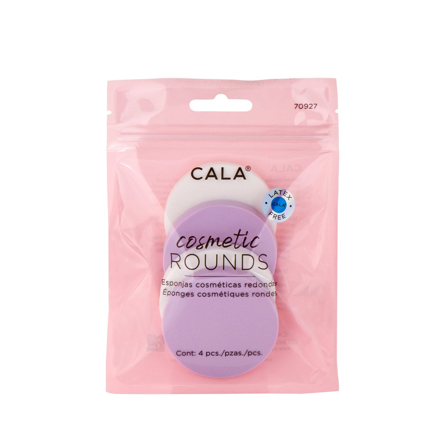 Cala Cosmetic Sponges Rounds 4uds