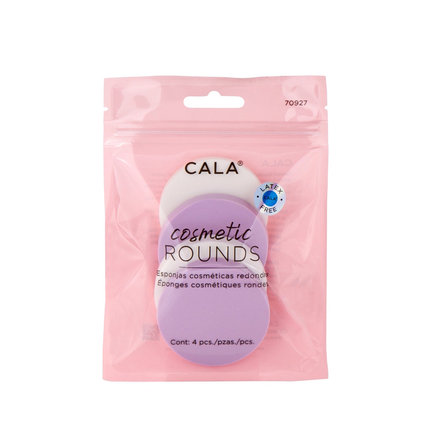 Cala Cosmetic Sponges Rounds 4uds
