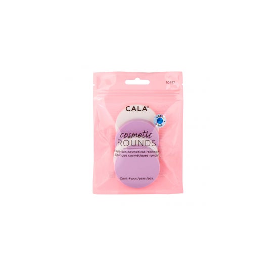 Cala Cosmetic Sponges Rounds 4uds