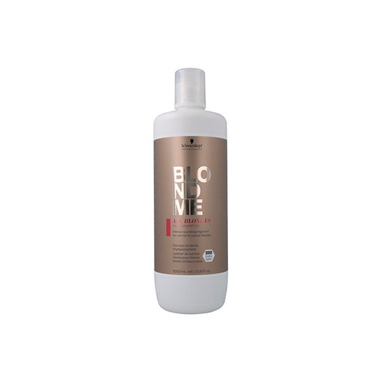Schwarzkopf Blondme Keratin Restore All Blondes Rich Champú 1L