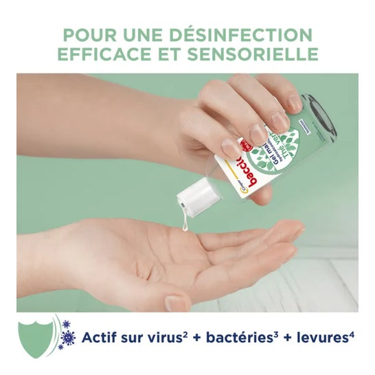 Baccide Gel Mains Hydroalcoolique Thé Vert 100ml