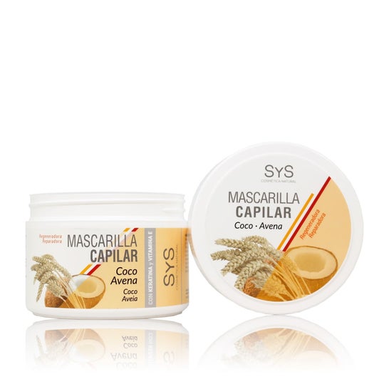 SYS Mascarilla Capilar Coco y Avena Keratina 250 ml