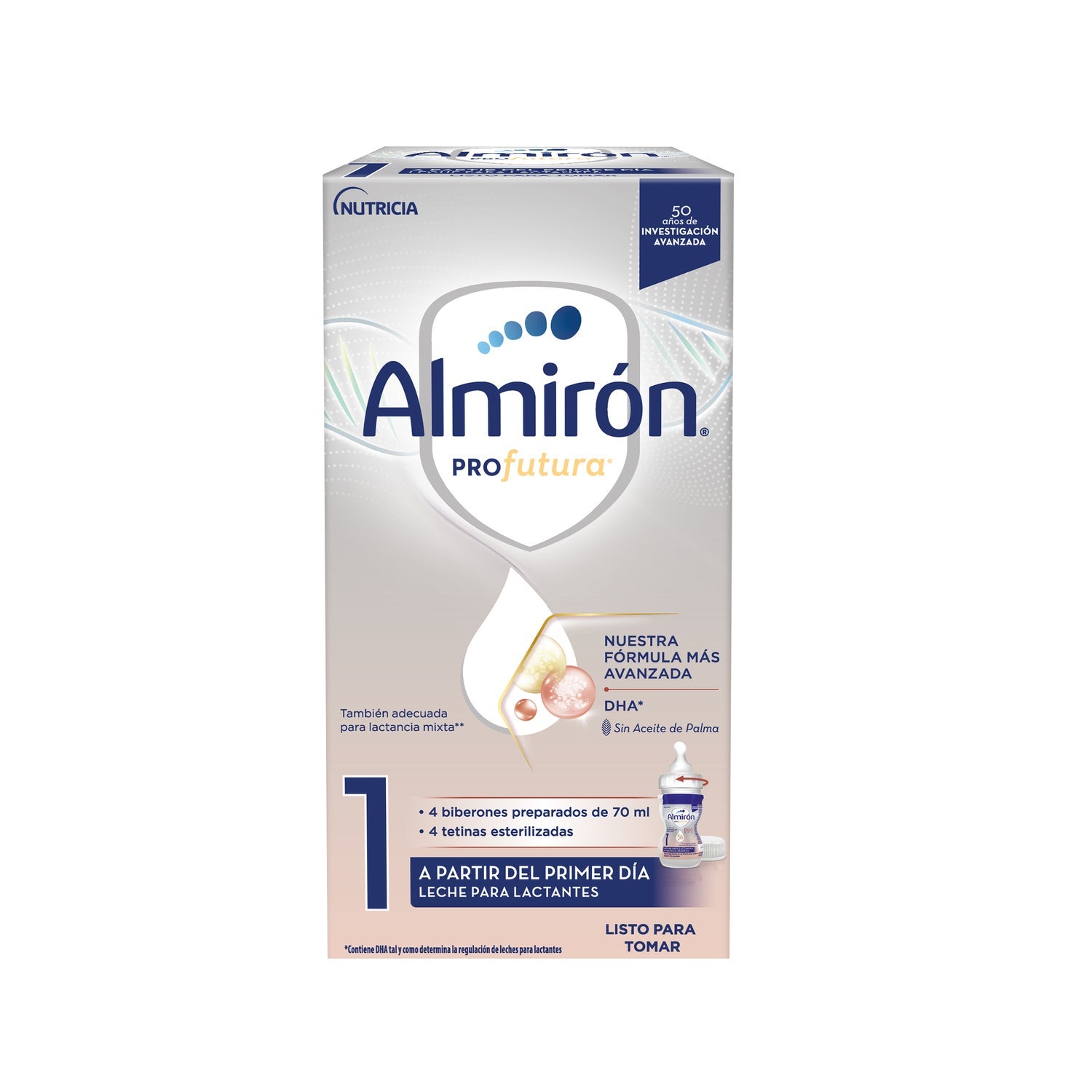 Almirón Profutura 1 Minibiberones Preparados 4x70ml