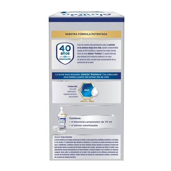 Almirón Profutura 1 Minibiberones Preparados 4x70ml