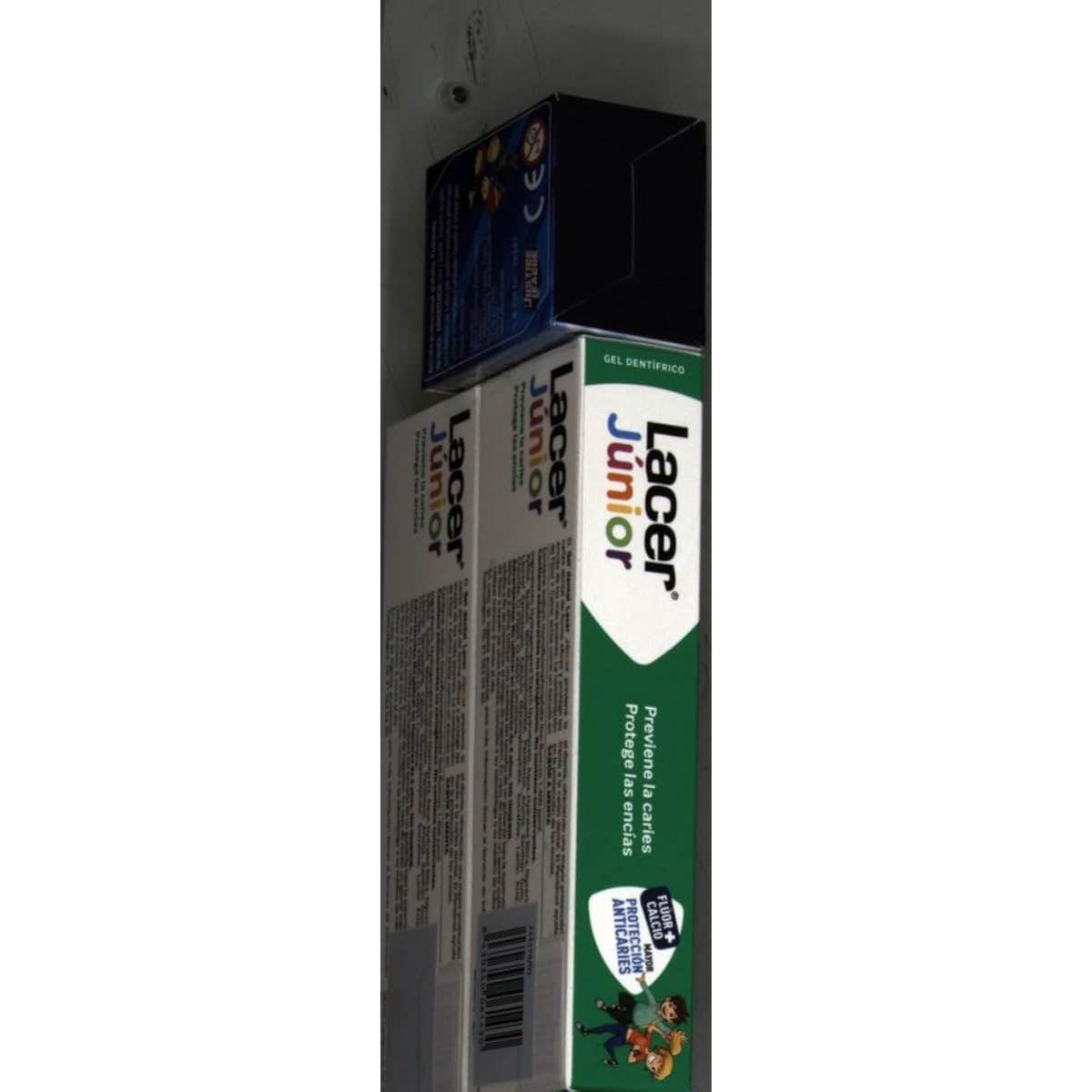 Lacer Júnior Pack Gel Dental Menta 2x75ml + Figura Sonic