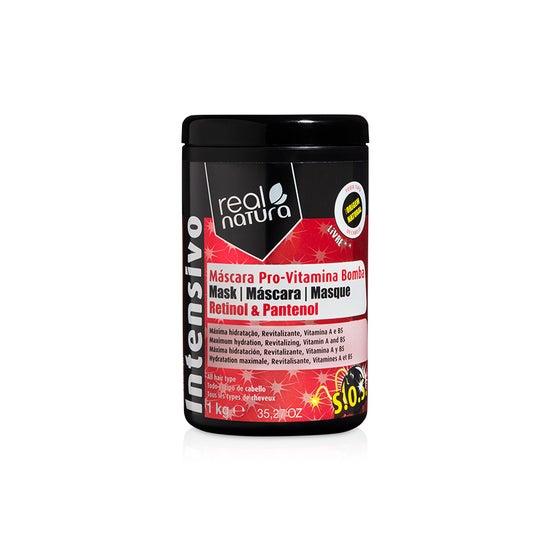 Real Natura Mascarilla Sin Sal Pro-Vitamina Bomba 1kg