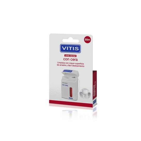 Vitis Cinta Dental con Cera 50m