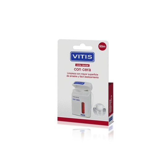 Vitis Cinta Dental con Cera 50m