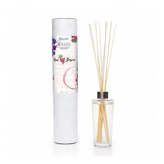 Boles d'Olor Mikado Difusor Perfume Natural Red Grapes 200ml