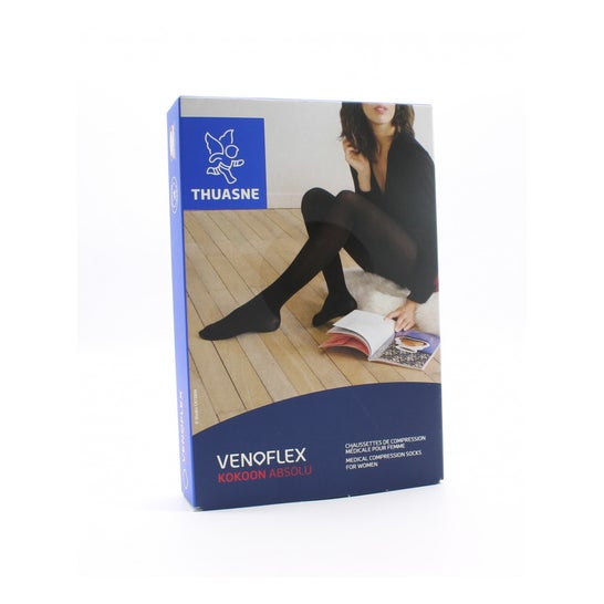 Thuasne Venoflex 2 Kokoon Absolu Calcetín Beige Nat N4- 1 Par