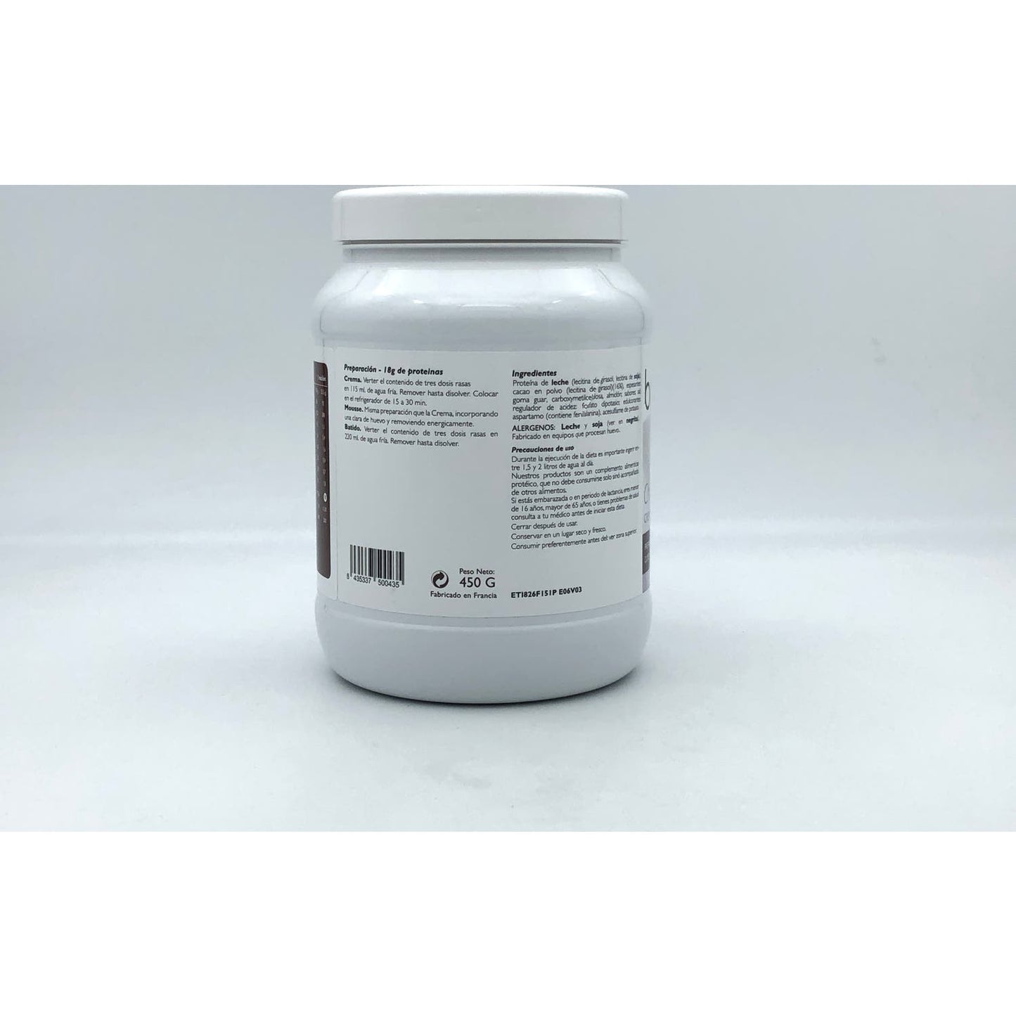 Pote de chocolate preto bodybell