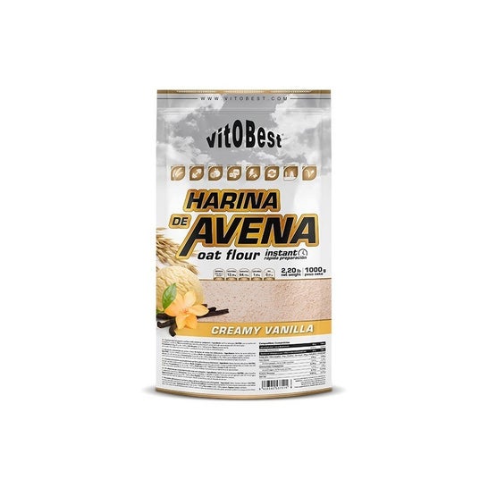VitoBest Harina de Avena Vainilla 1000 g