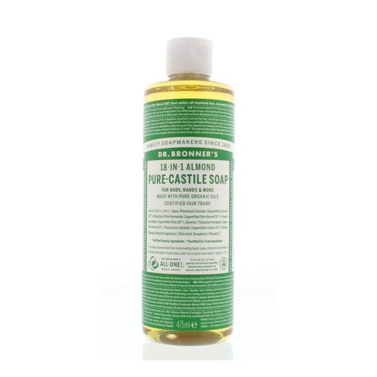 Dr. Bronner'S Jabón Castilla Almendra 475 ml