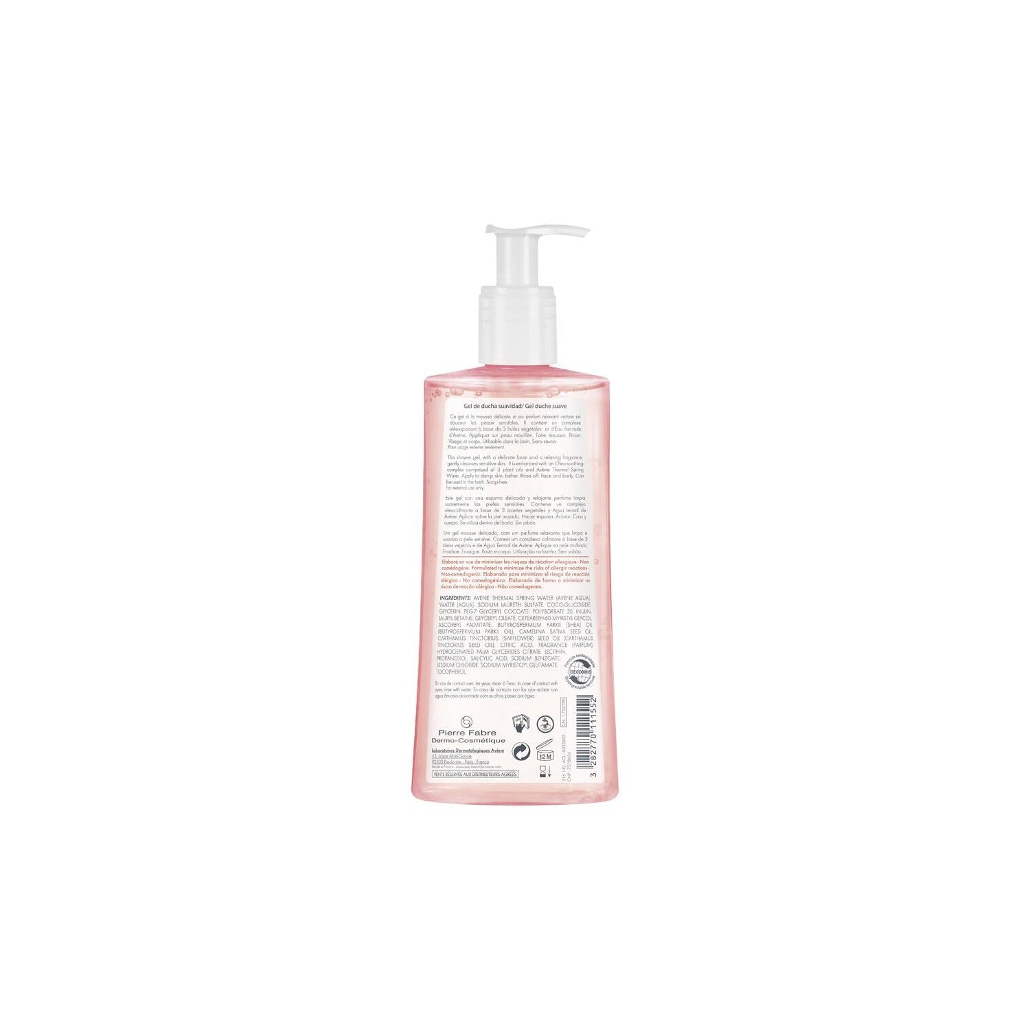Avène Body Gel de Ducha Suave 500ml