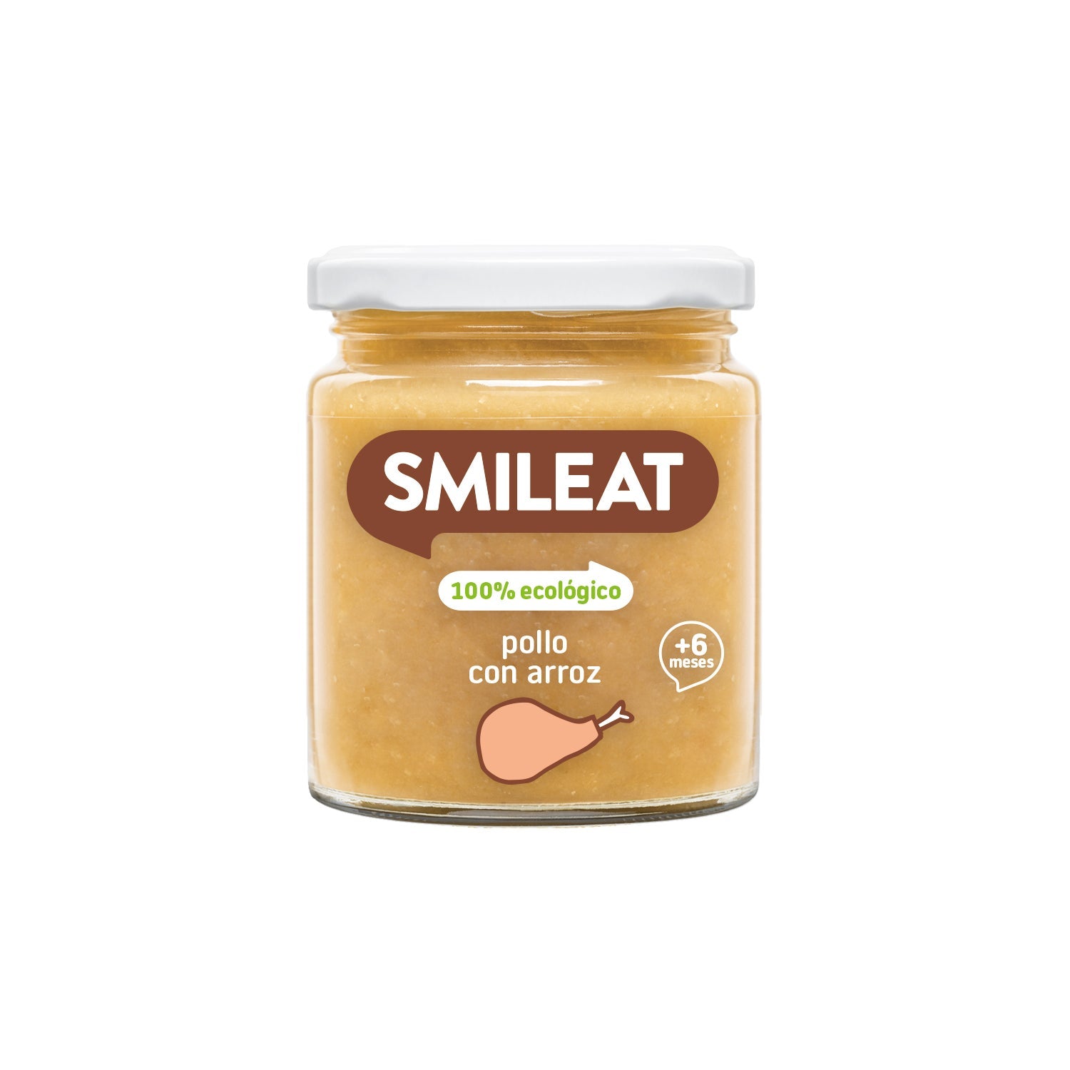 Smileat Tarrito Ecológico de Pollo con Arroz 230g