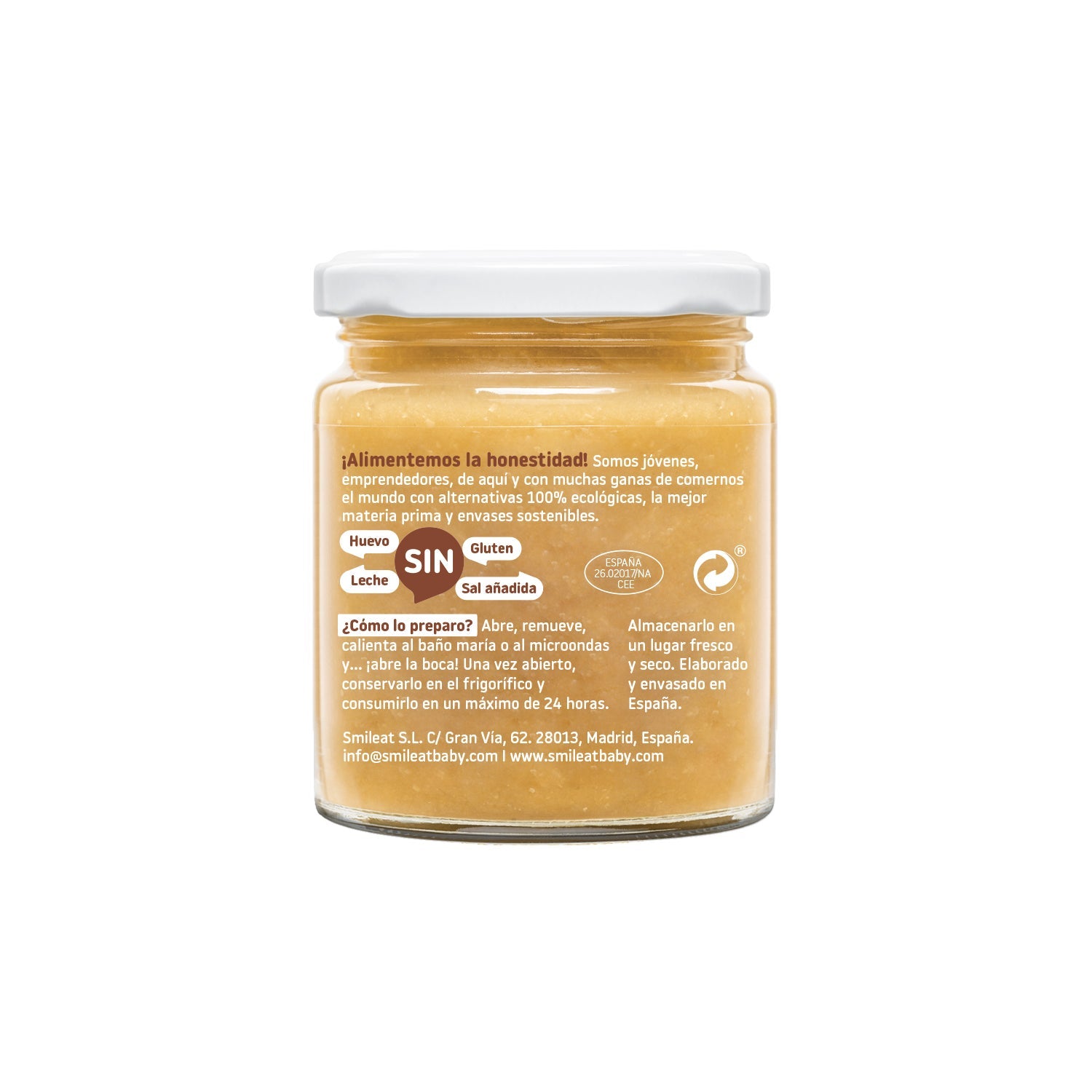Smileat Tarrito Ecológico de Pollo con Arroz 230g