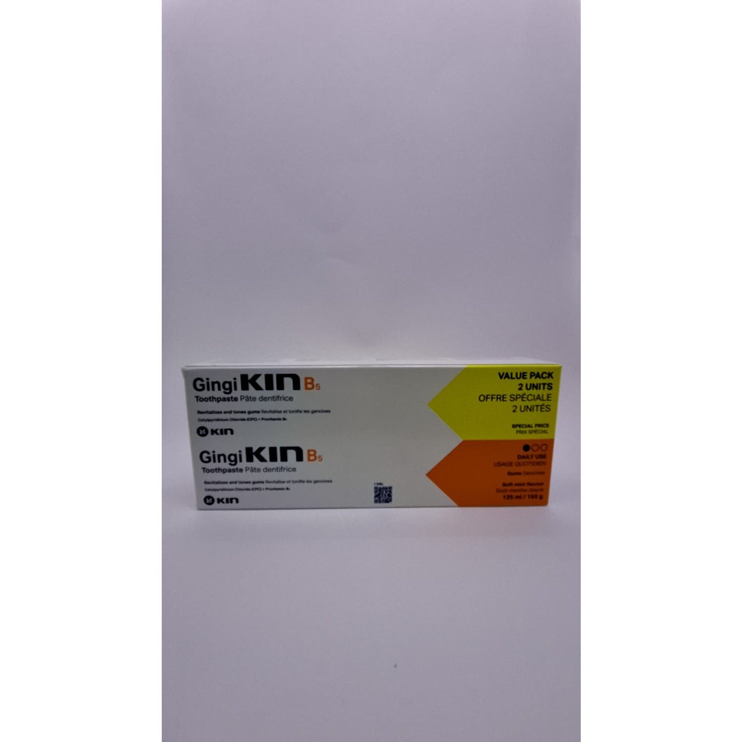 Gingi Kin Plus Pasta Dental Pack de 2 Unidades x 125ml