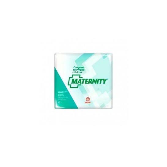 Indas Maternity compresa tocológica de celulosa 25uds