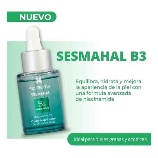 Sesderma Sesmahal B3 Niacinamide 6% Sérum Concentrado 30ml